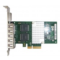 Netzwerkadapter QUAD Port Gigabit Ethernet Fujitsu D3045-A11 PCIe x4 FP