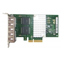 Netzwerkadapter QUAD Port Gigabit Ethernet Fujitsu D3045-A11 PCIe x4 LP