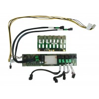 Umbaukit 8x auf 16x 2.5 für Primergy PRIMERGY RX2540 M1 M2 M4 M5 
